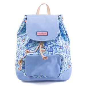 Vineyard Vines Sail Happy Daypack Canvas Backpack